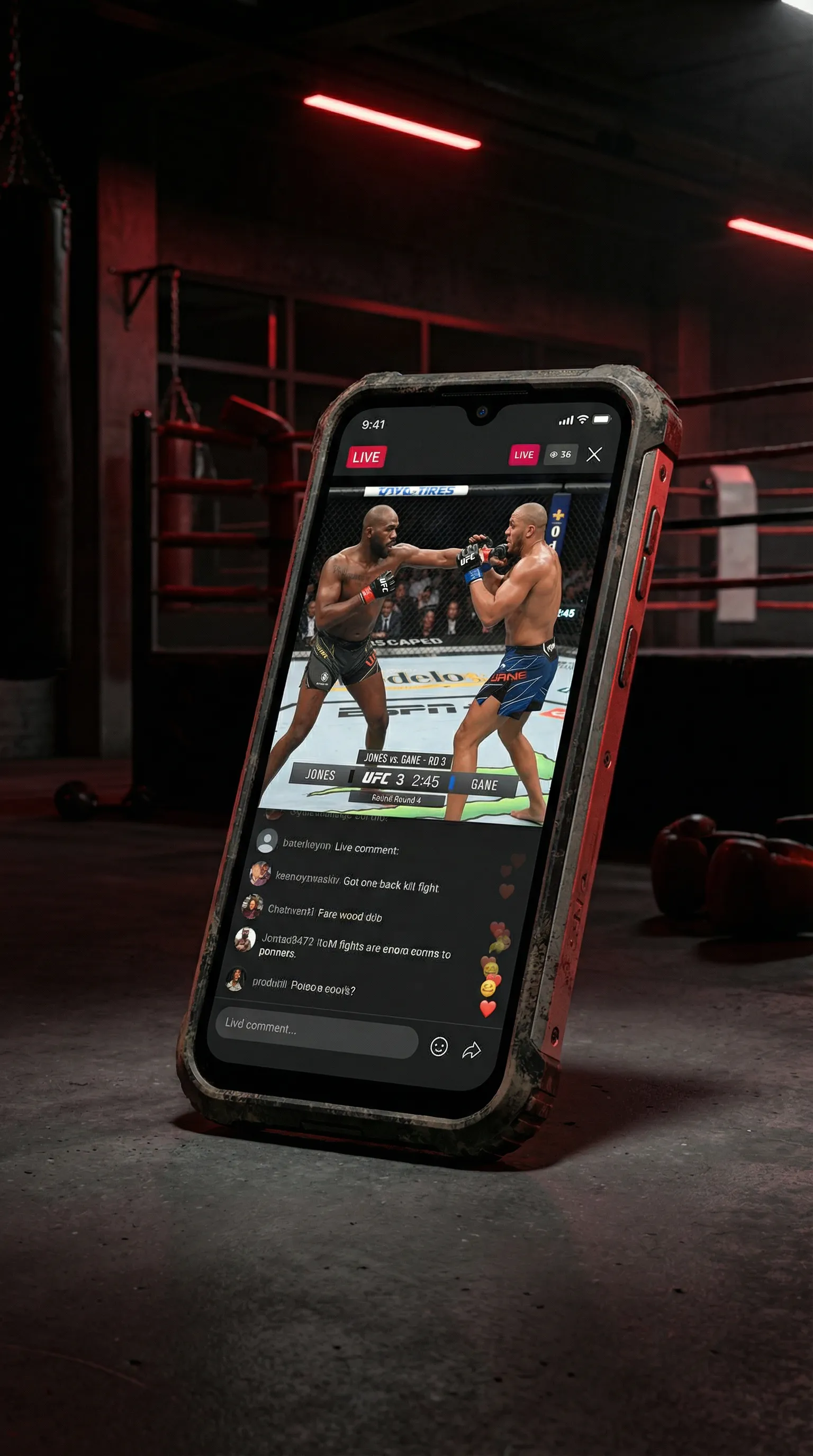 鉴黄师下载安装 移动端APP格斗直播界面